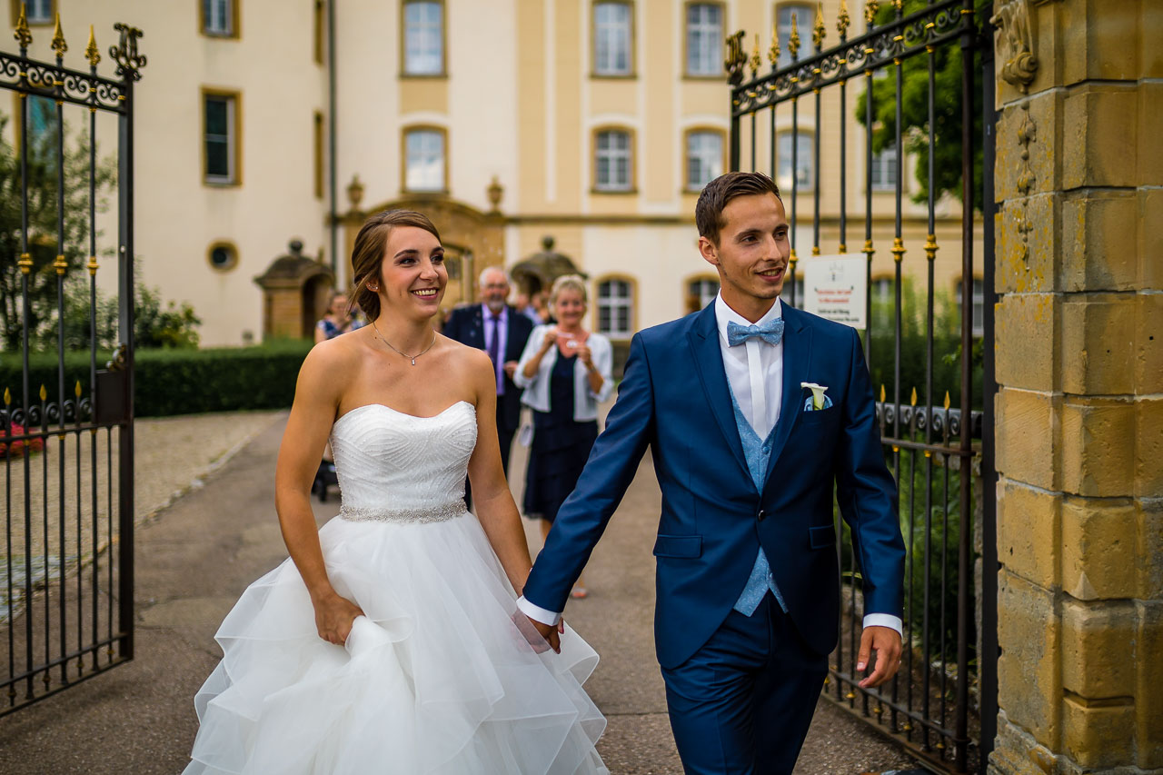 Brautpaar Schloss Langenburg Hochzeitsfotograf